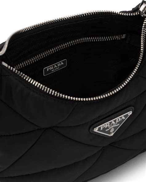 prada shoulder bag women|prada padded nylon shoulder bag.